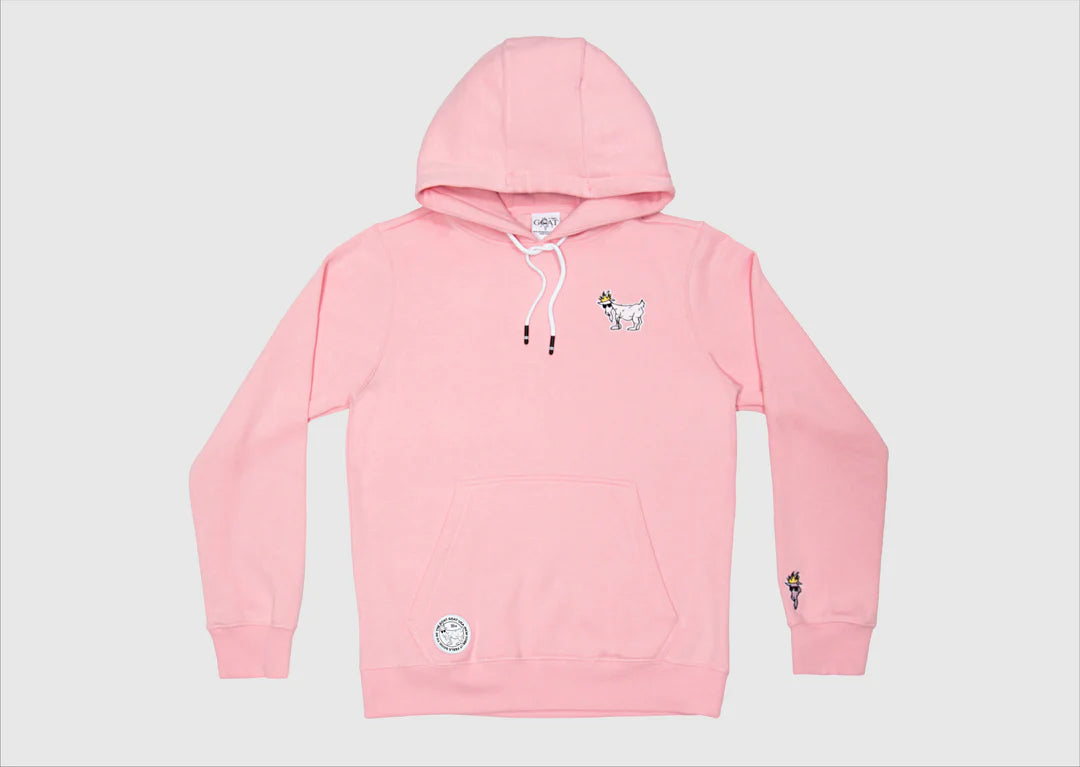 BOYS P.O HOOD - PINK Athletic Men's High