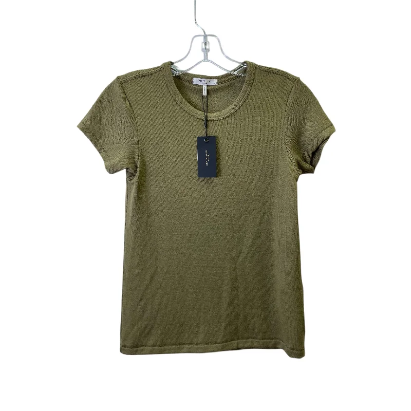 TOP SS by RAG AND BONE In GREEN, Size: XS Artistic Men's Avant