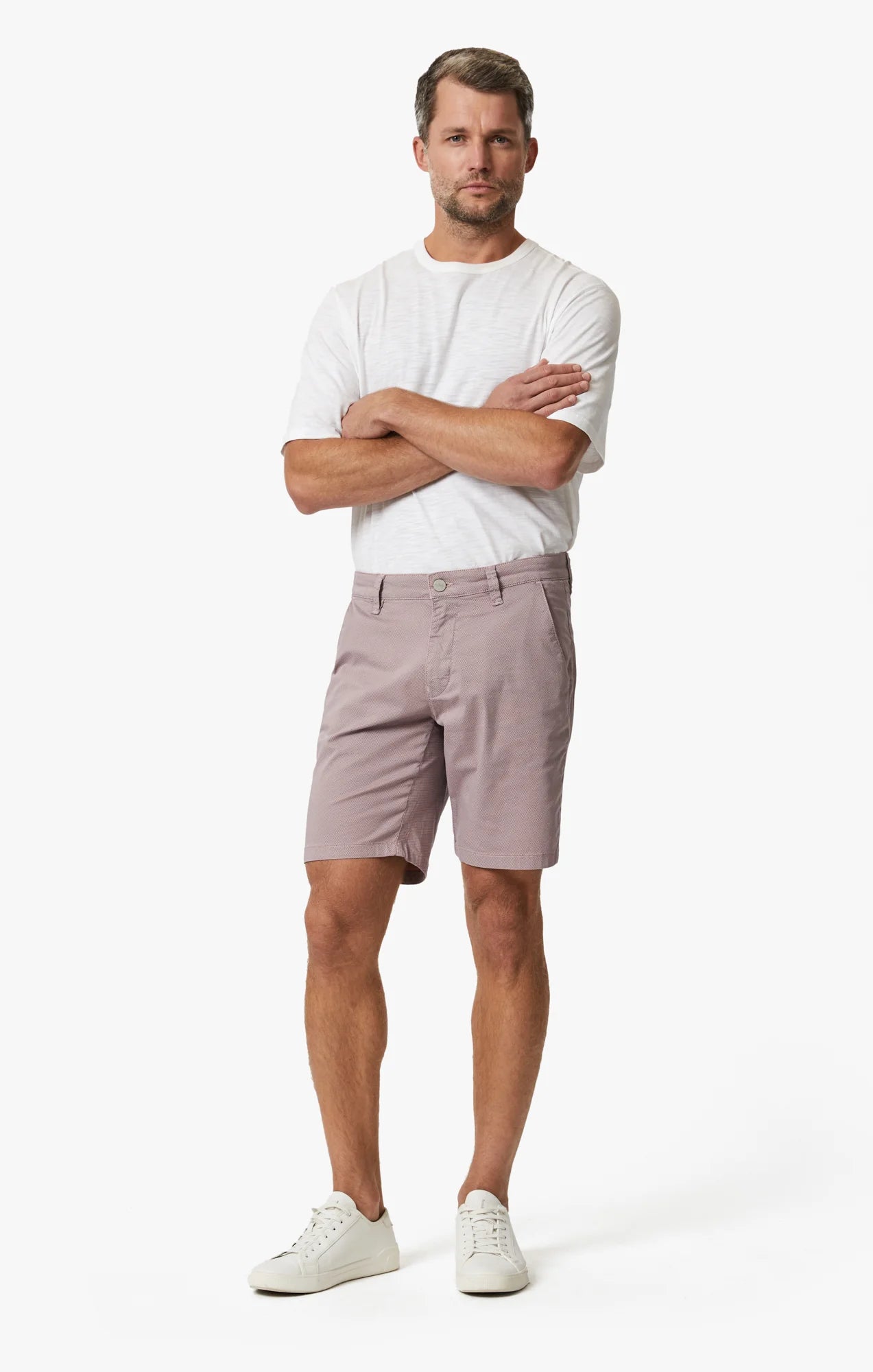 34 HERITAGE | Arizona Shorts | Fawn Tie Print Beach