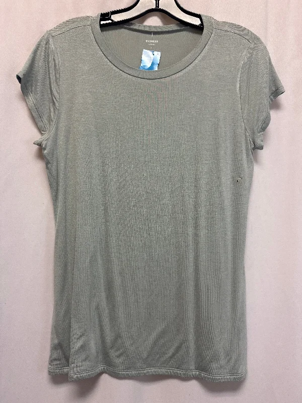 Top Short Sleeve By Express In Green, Size: L Luxurious Men's High