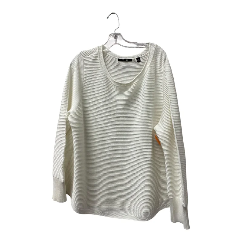 Top Ls By Cyrus  In White, Size:3X Masculine Men's 