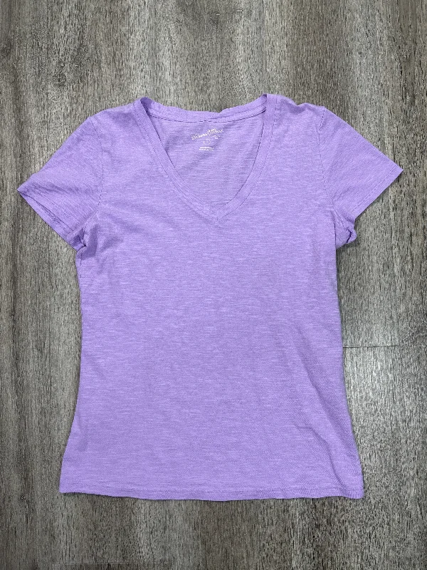 Top Short Sleeve Basic By Universal Thread In Purple, Size: S Rugged Men's Outdoor 