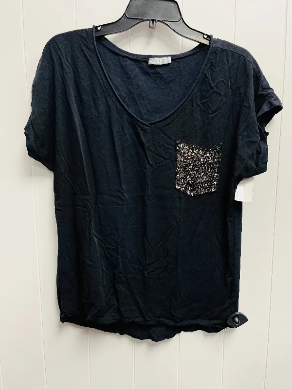 Top Short Sleeve By MADE IN ITALY In Black, Size: L Dynamic Men's Glow