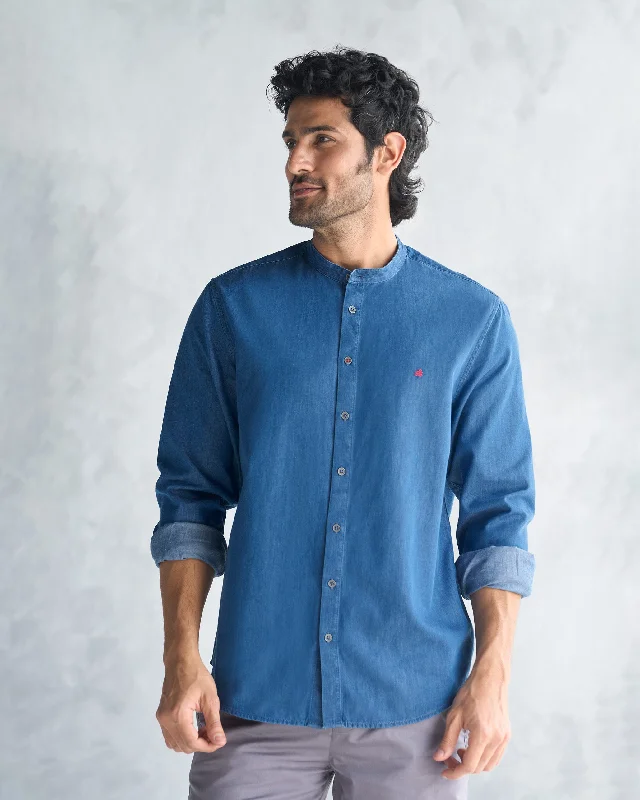 Nawab Shirt - Blue Tailored