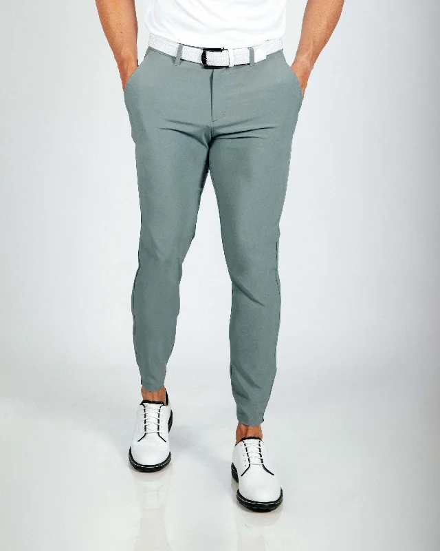 Men's Smoke Green Golf Jogger Sleek Men's Contemporary 