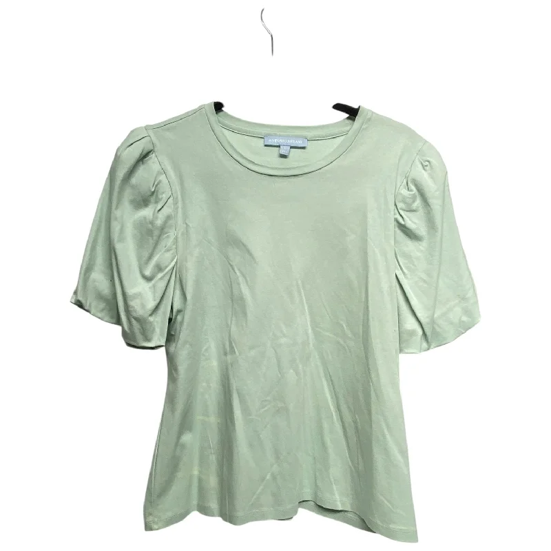 Top Short Sleeve By Antonio Melani In Green, Size: L Confident Men's High