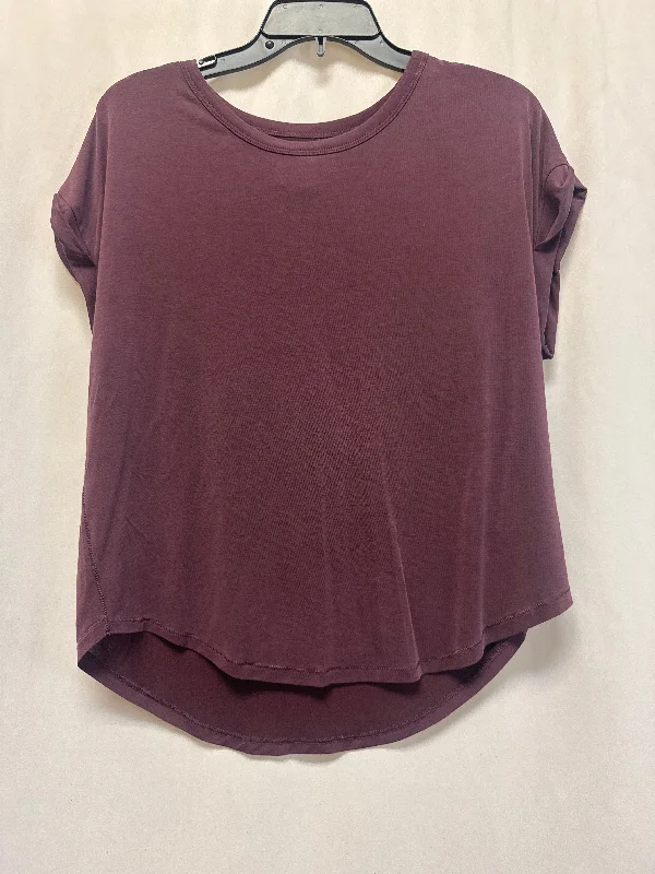 Top Short Sleeve By Lucky Brand In Purple, Size: S Dynamic Men's Moto