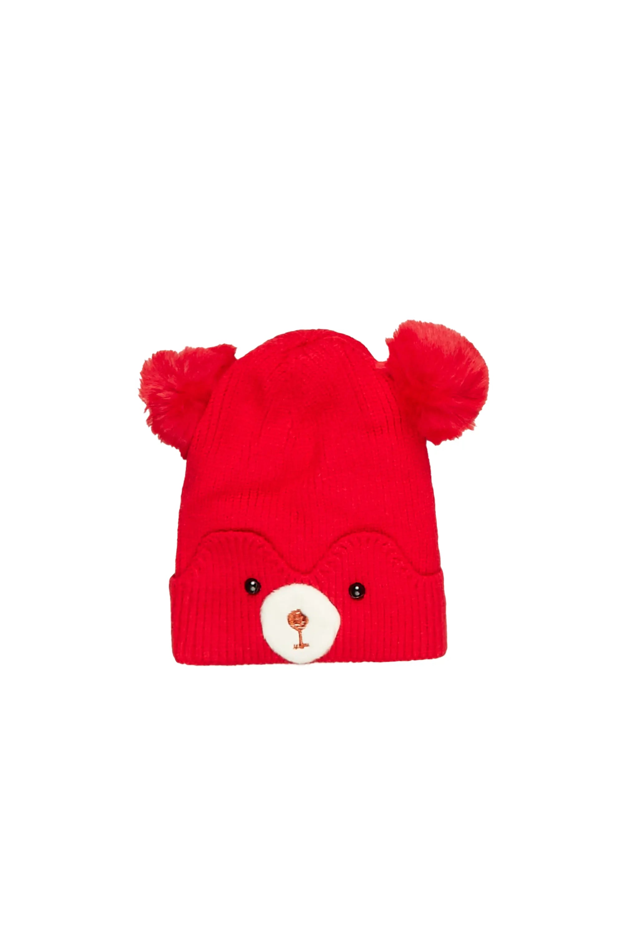 Boys Fleur Red Beanie Sleek Men's Contemporary 