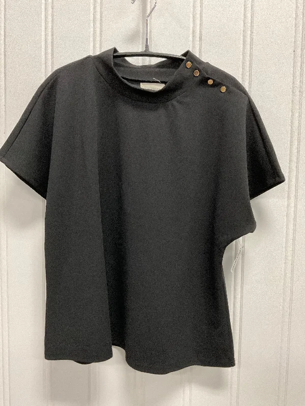 Top Short Sleeve By Clothes Mentor In Black, Size: L Refined Men's Hand