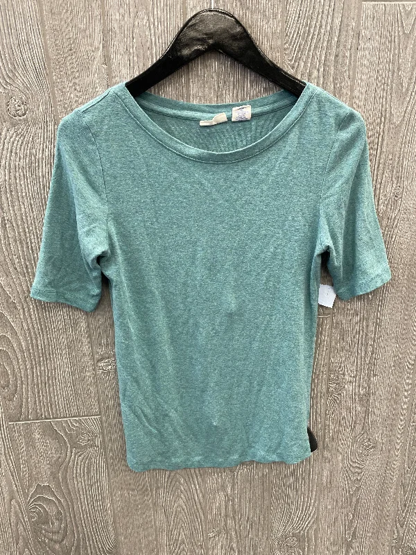 Top Short Sleeve By Sigrid Olsen In Green, Size: S Classic Men's Pin