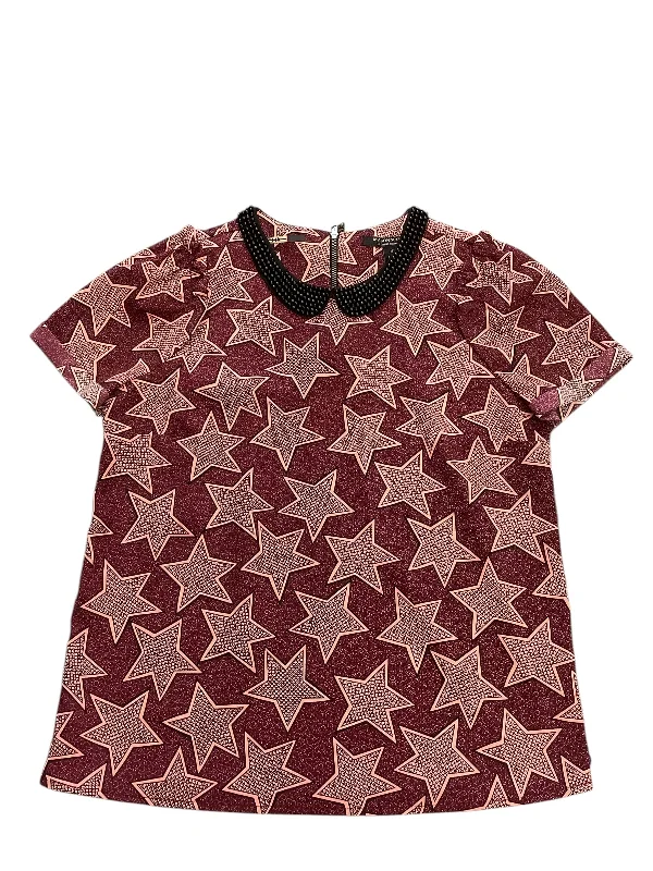 Top Short Sleeve By Clothes Mentor In Red, Size: S Bold Men's Animal