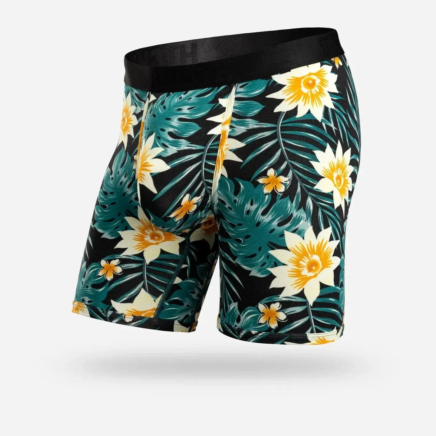 BN3TH | Classic Boxer Brief | Tropical Floral Black Traditional Men's Country