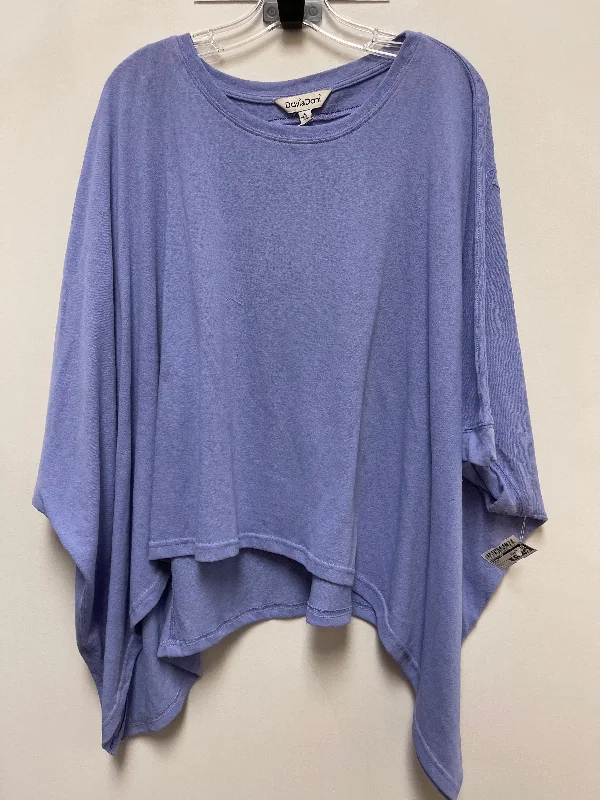 Top Short Sleeve By Davi & Dani In Purple, Size: L Vacation