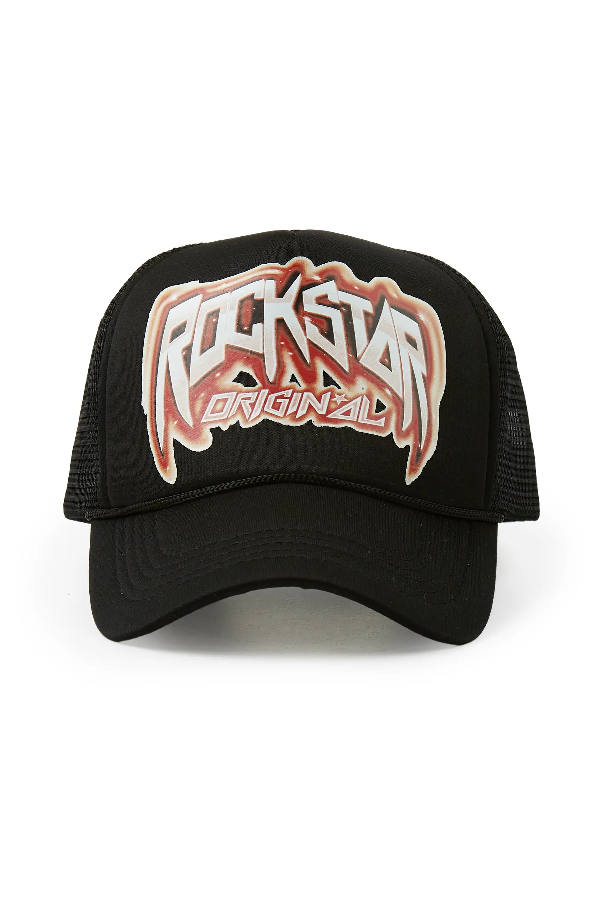 Gangsta Black Trucker Hat Refined Men's Classic 