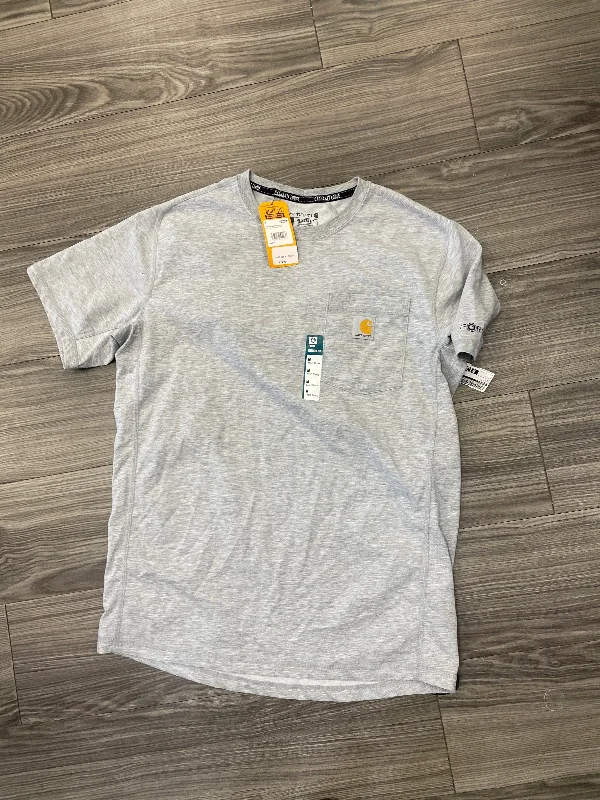 Top Short Sleeve By Carhartt In Grey, Size: M Bold Men's Statement