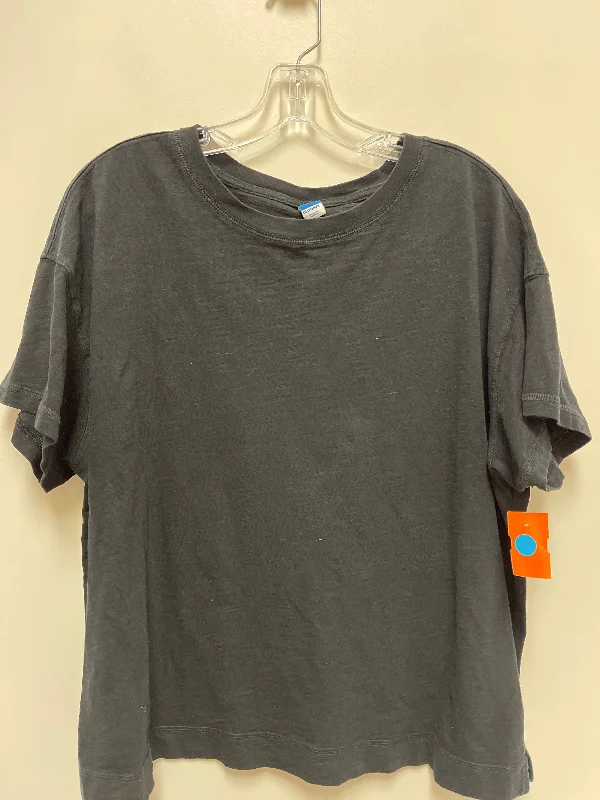 Top Short Sleeve By Old Navy In Black, Size: Xl Modern Men's 