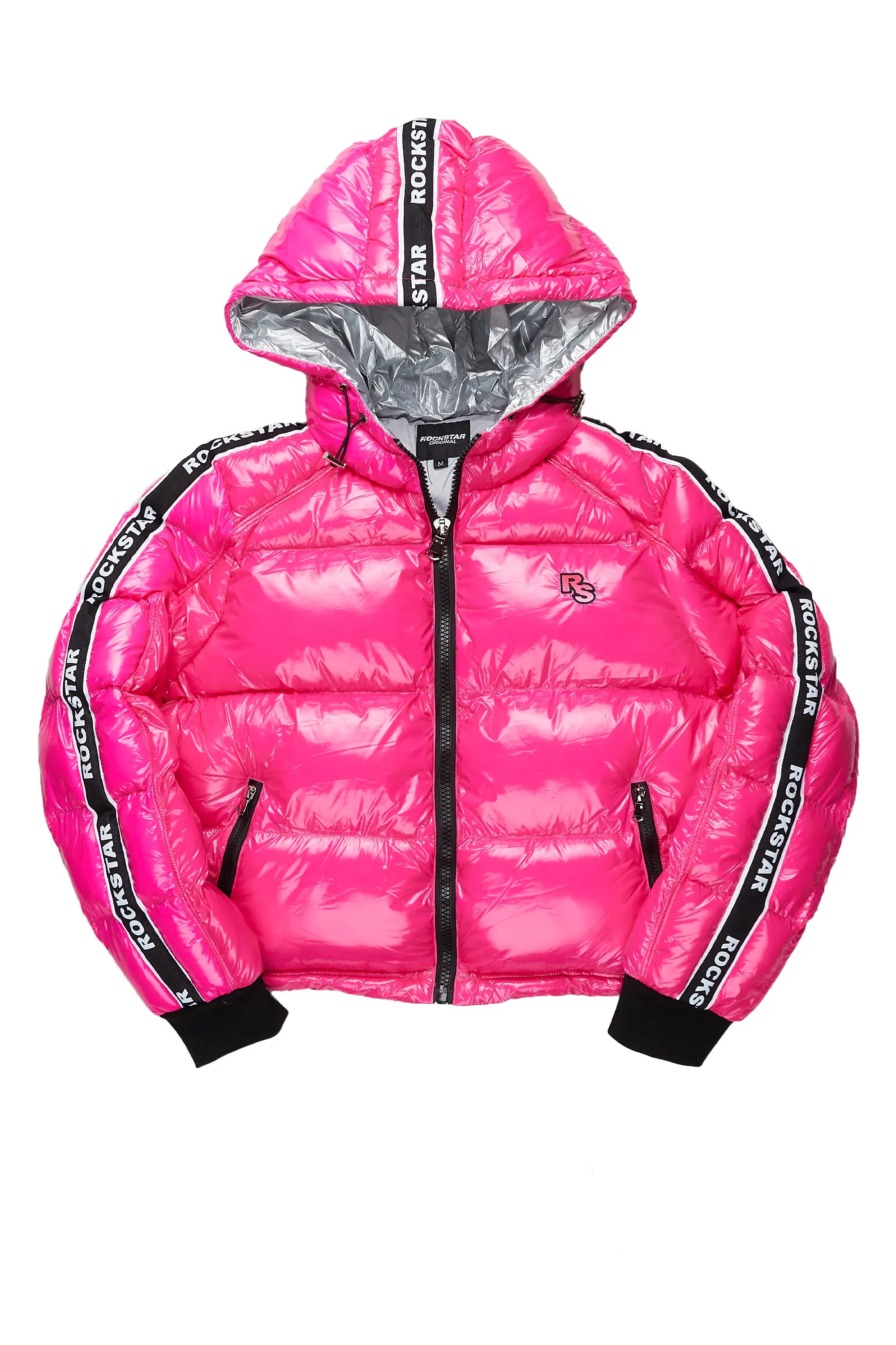 Jackey Hot Pink Puffer Jacket Adventure