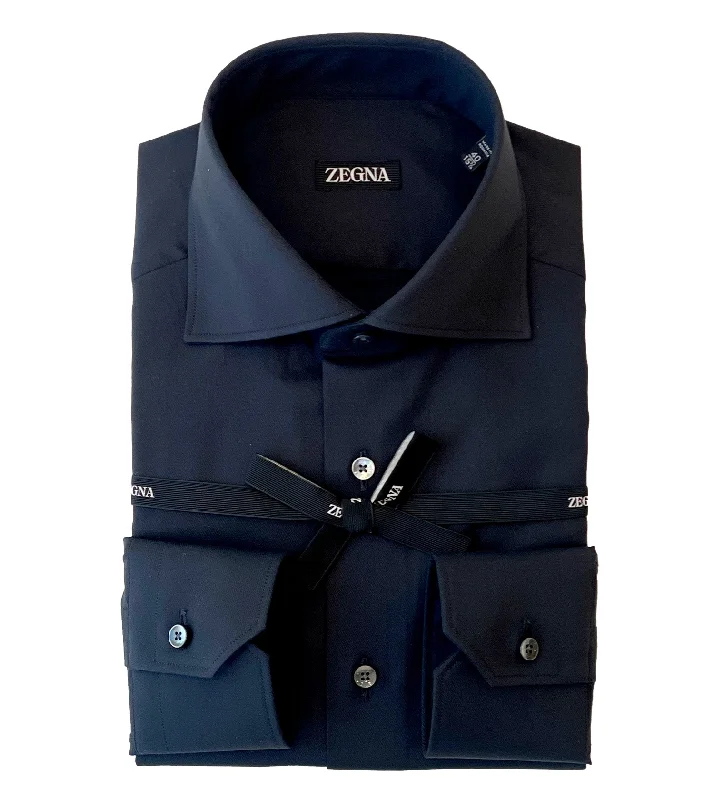 ZEGNA Stretch Cotton Shirt Gym