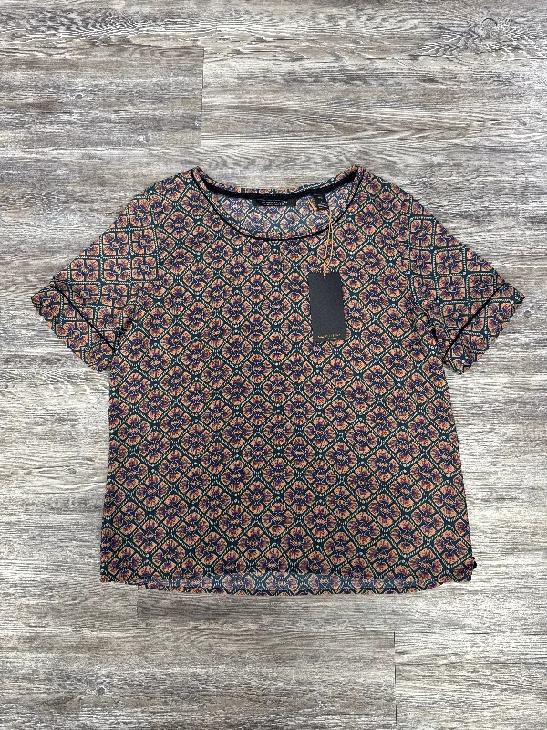 Top Short Sleeve By Scotch & Soda In Multi-colored, Size: S British Gentleman Style