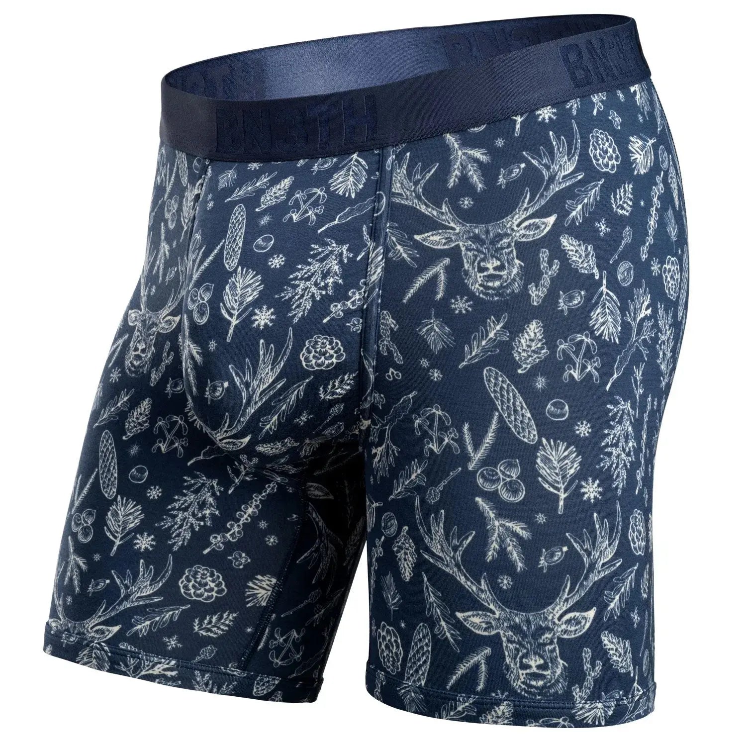 BN3TH | Classic Boxer Brief | Underbrush Navy Classic Men's Pin