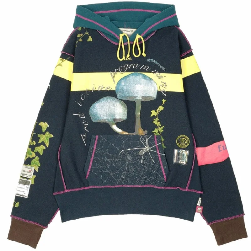 Abc Planet Saving Info. Fungi Edition 2: Predictive Programming Hoodie (Navy)