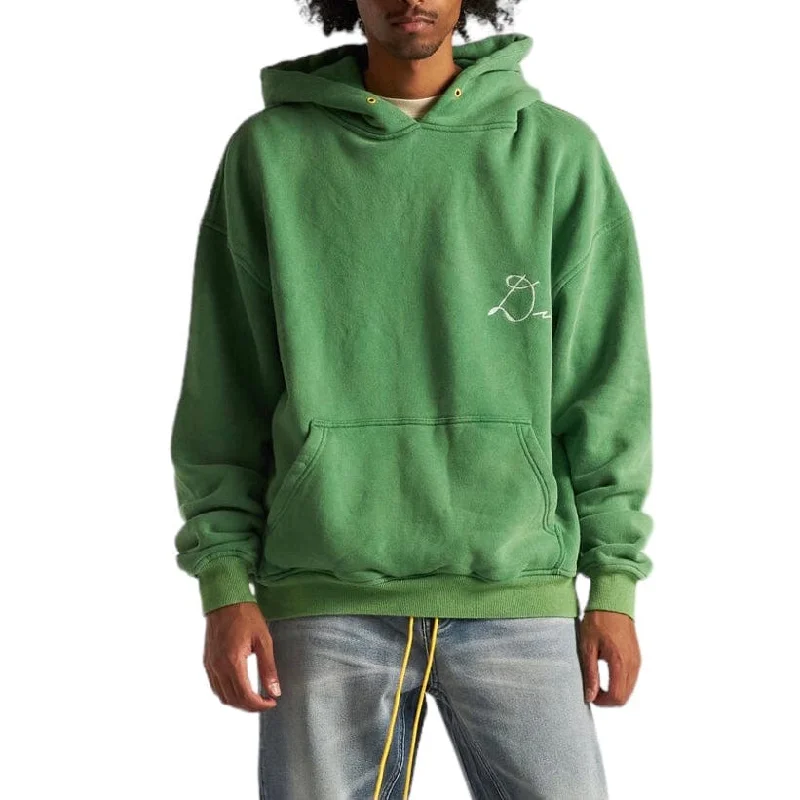 Diet Starts Monday Chainstitch Hoodie (Green) DSM-SPR24-023