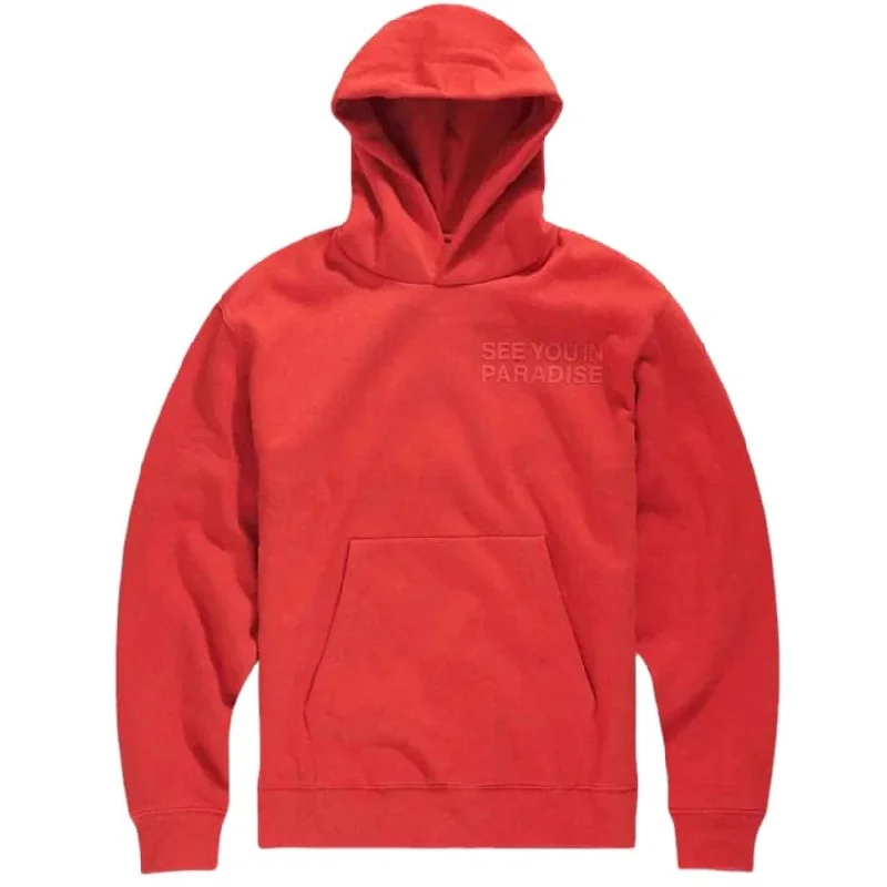 Kids Jordan Craig Paradise Tonal Pullover Hoodie (Red) 8862HK