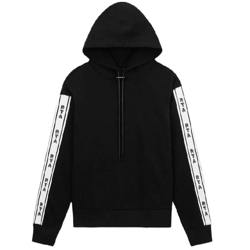 Rta Dion Hoodie (Black Collegiate Stripe) MU24K628-T1181BKCGT