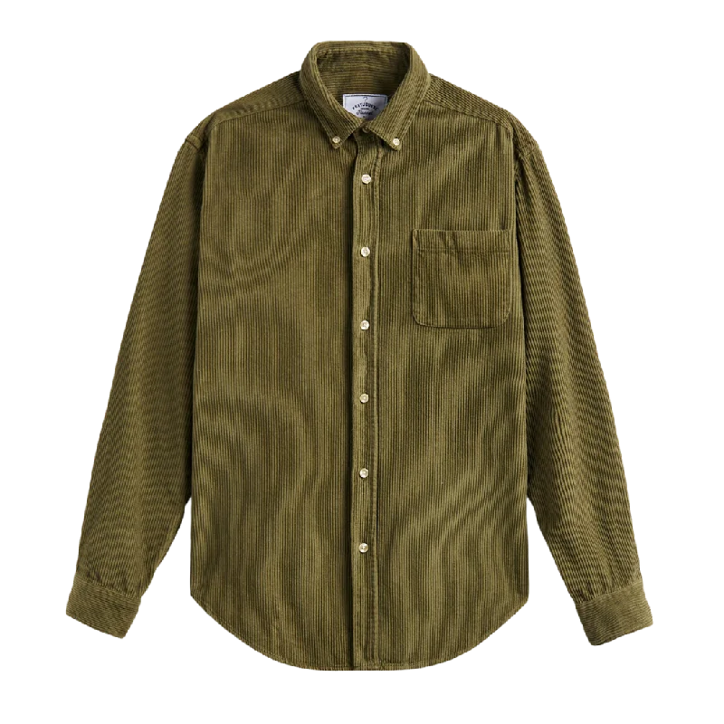 Lobo Corduroy Shirt - Olive