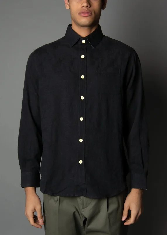 Long Strand Black Rlx Fit Shirt