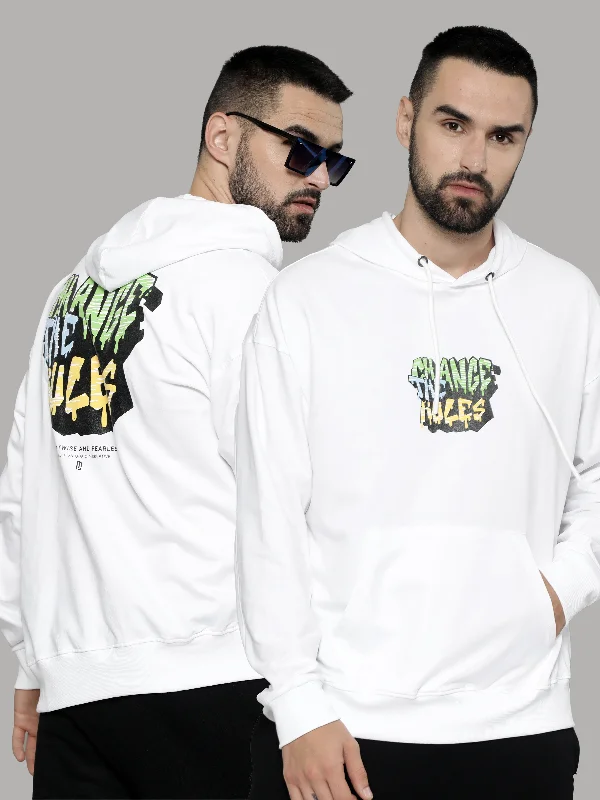 Change Rules White Loose fit Sweatshirt