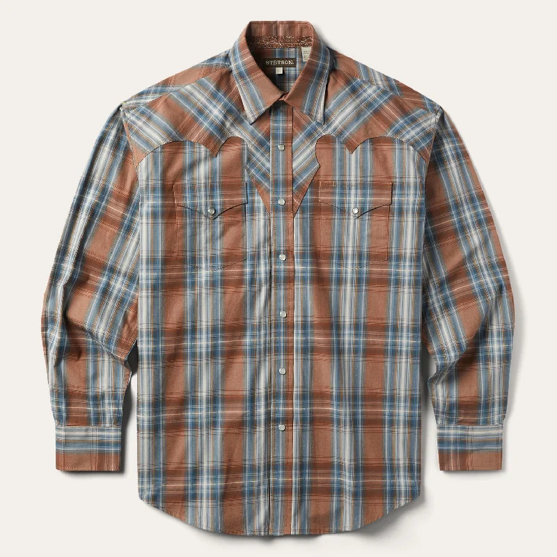 Rustic Plaid Western Shirt