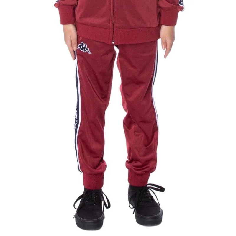 Kids Kappa Logo Tape Alic Trackpants Red/Blue/White