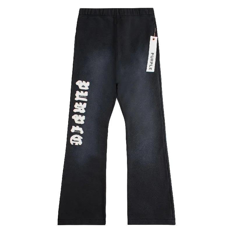 Gothic Applique Sweatpant | Black