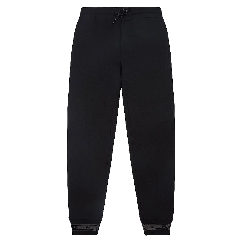 Logo Jacquard Sweatpant | Black