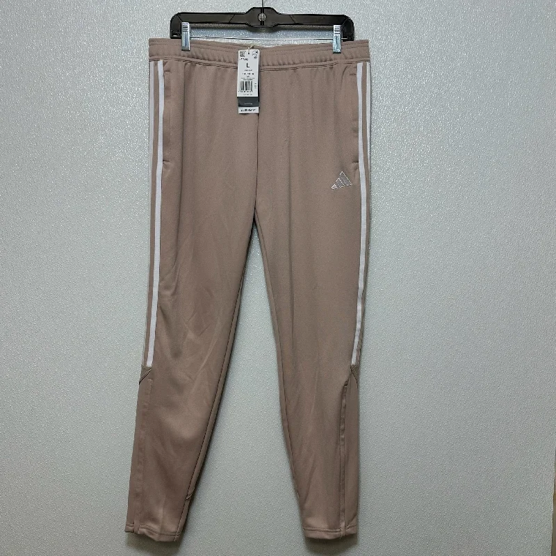 Pants Sweatpants By Adidas In Nude, Size: L