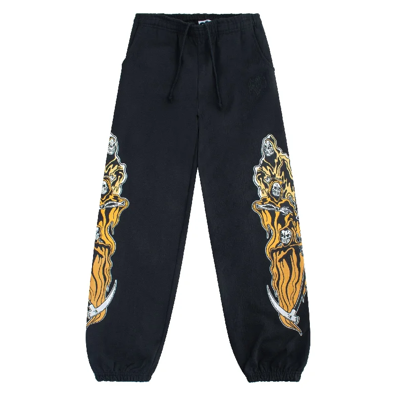 Three Reapers Sweatpant | Black/Yellow