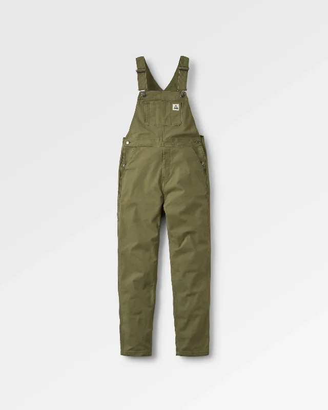 Vantage Organic Cotton Dungaree - Khaki