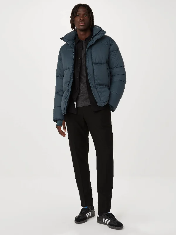 The Boreal Puffer Jacket in Midnight Navy