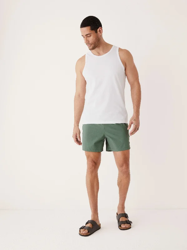 The 5in Swim Short in Cilantro