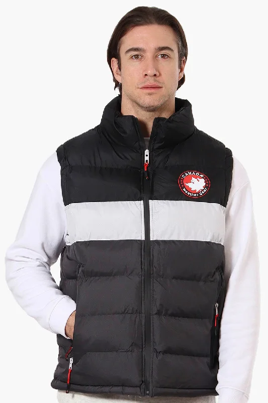 Canada Weather Gear Colour Block Vest - Black