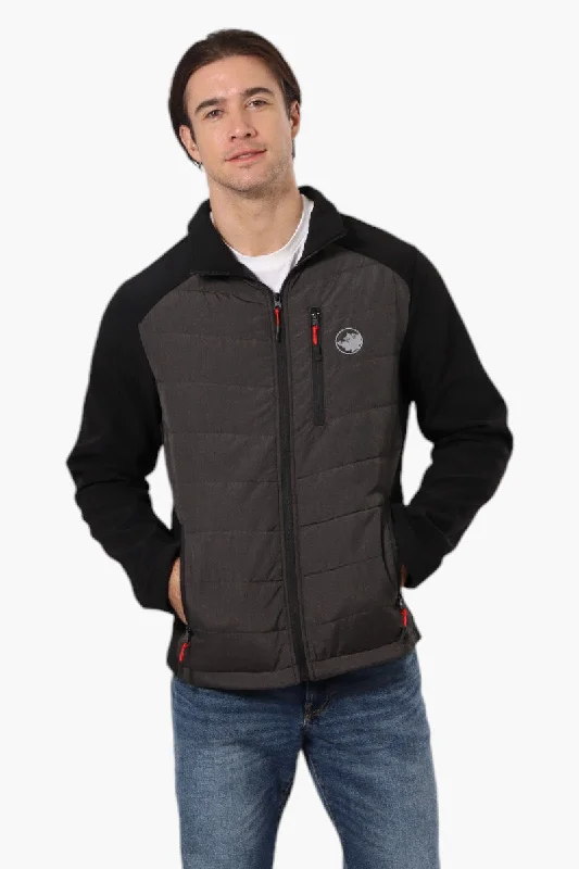 Canada Weather Gear Quilted Bubble Lightweight Jacket - Black