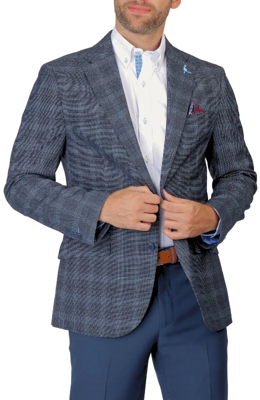 Charcoal Signature Glen Plaid Sport Coat