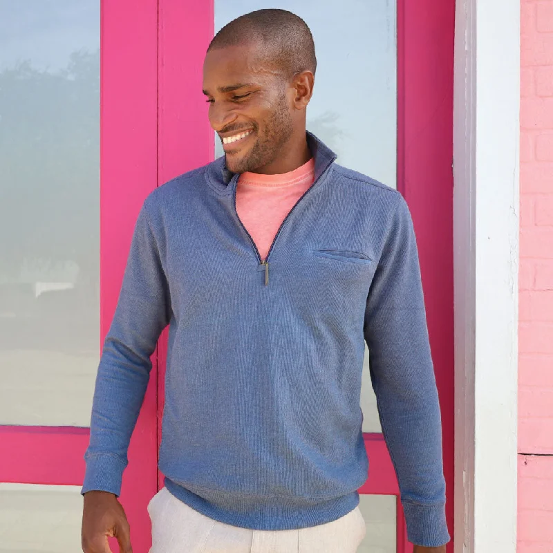 Coastal Quarter-Zip Sweater