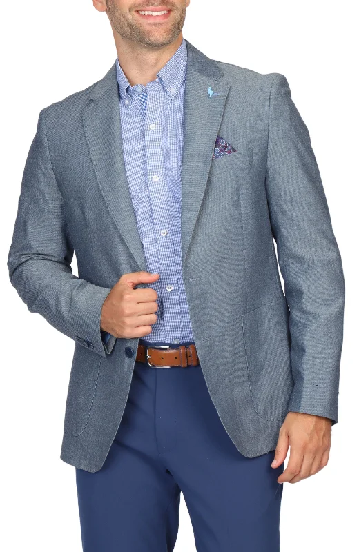 Dark Indigo Dyed Pincord Sport Coat