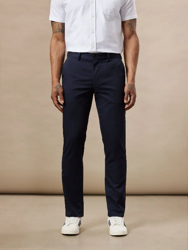 The Brunswick Slim Chino Pant in Deep Blue